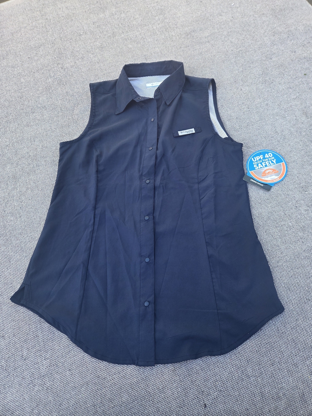 Columbia PFG Sleeveless Omni-Shade UPF 40 Shirt